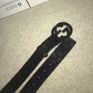 Gucci imprime belt 95/38